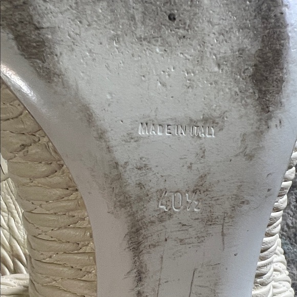 CHANEL Cream and Black Over the Knee Boots - Picture 2 of 2